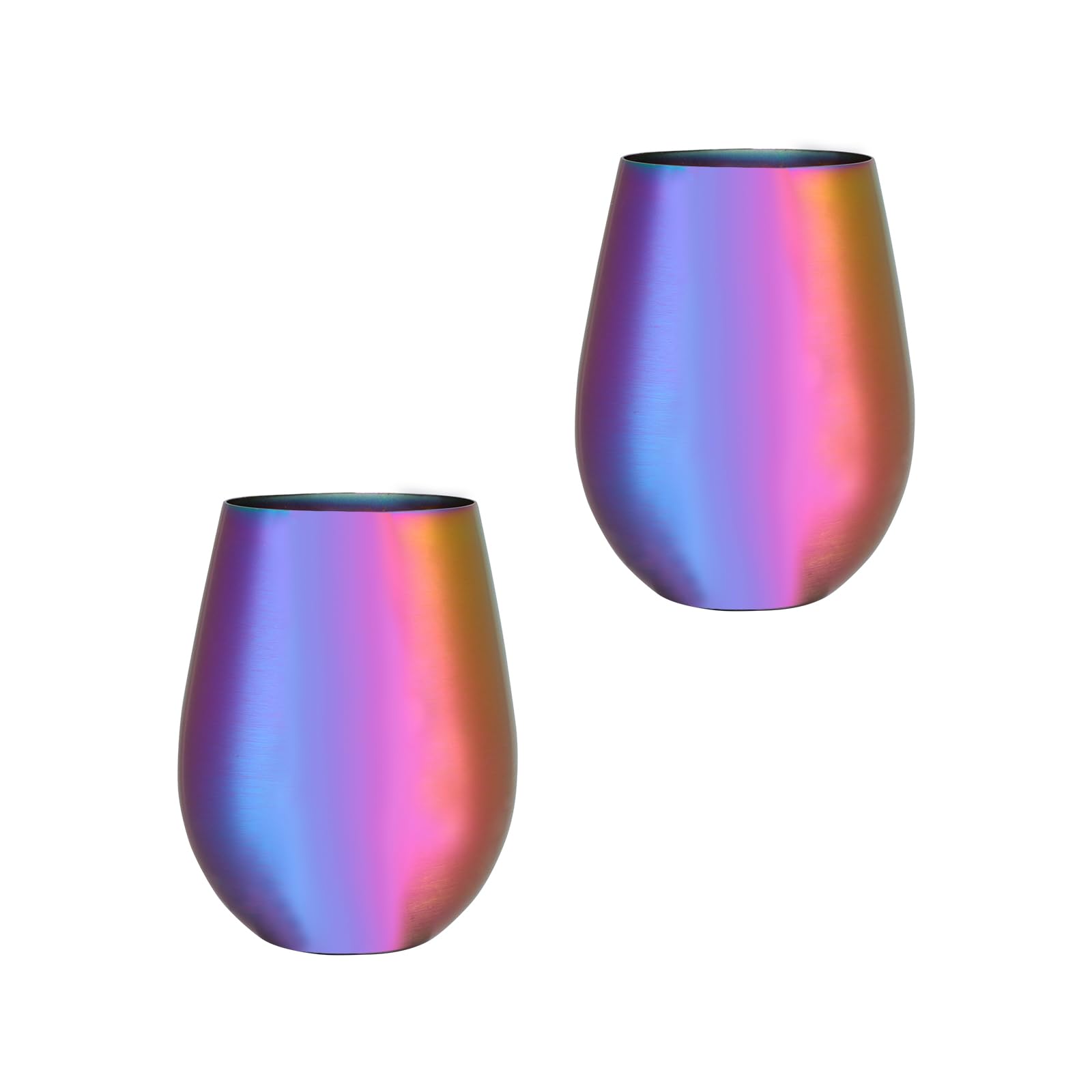 Gobelets en métal Meisha 500ml pour éliminer le plastique jetable en voyage lot de 2