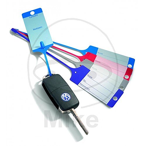 Preisvergleich Produktbild Eichner PP-Schlüsselanhänger 100 Stk rot 100 Stück 9208-635 4052301005044