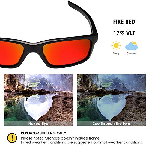 Image of BLAZERBUCK Anti-salt Polarized Replacement Lenses for Oakley Mainlink OO9264 Sunglass