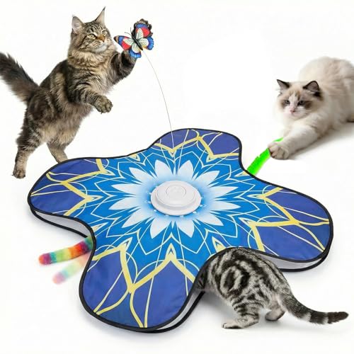 Interactive Hide and Seek Cat Play Mat