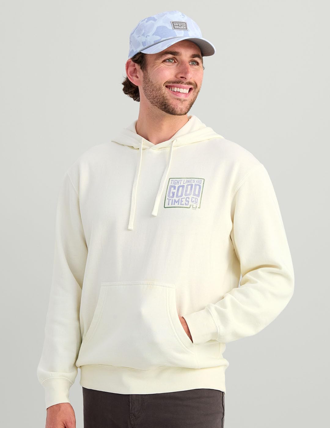 HUK mens Cotton Fleece Hoodie, Soft, Warm, Comfortable Hooded Sweatshirt Pullover for Men - Image 7