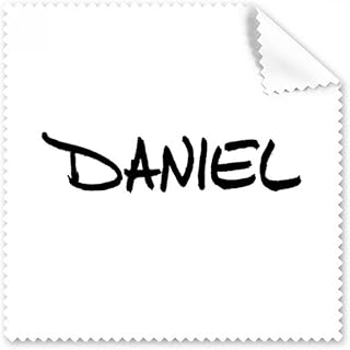 Special Handwriting English Name Daniel Cleaning Cloth Phone Screen Glasses Cleaner 5pcs