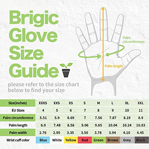 Brigic Gardening Gloves-Cooling, Thin, Smart Touch, Outdoor Work Garden Gloves For Women, Gardening Tool For Yard Landscaping, M, 2 Pair #TOP5