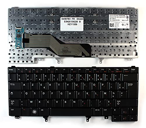 Clavier Dell Latitude E6420 défectueux ? Remplacez-le par ce modèle AZERTY noir Power4Laptops