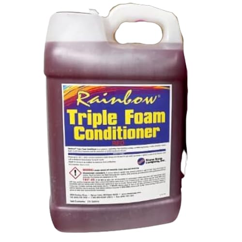 Miniatura 2 de RAINBOW Acondicionador de triple espuma para lavados de autos de autoservicio, rojo, 2.5 galones, paquete de dos unidades, tres colores disponibles