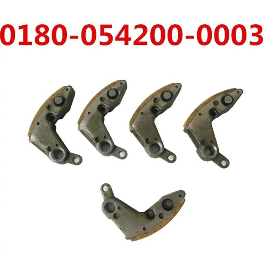 5 uds embrague almohadillas for zapatos húmedos trinquete for CF 500CC 600CC ATV UTV 0180-054200-0003