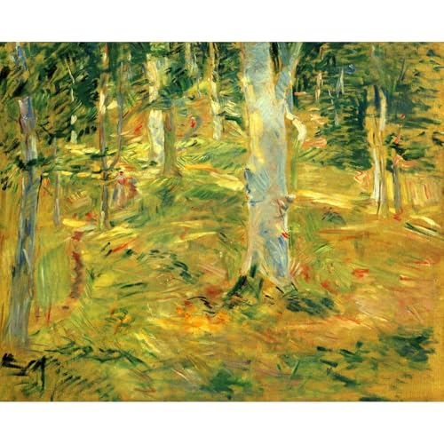 Impression d'art forêt de Compiegne Morisot ARTICULOZY toile 101x127 cm