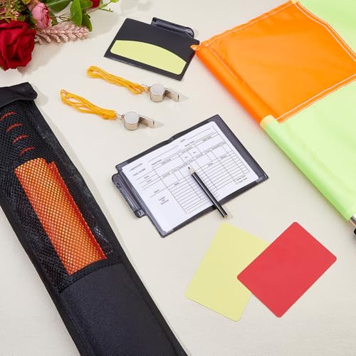 Kit de Árbitro de Fútbol DICOSMETIC con 2 Banderas y 2 Silbatos miniatura 4