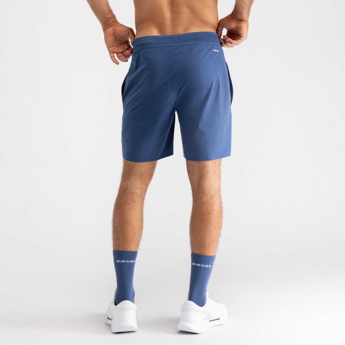 SIROKO - Short de Tennis Technique Velozix Blue
