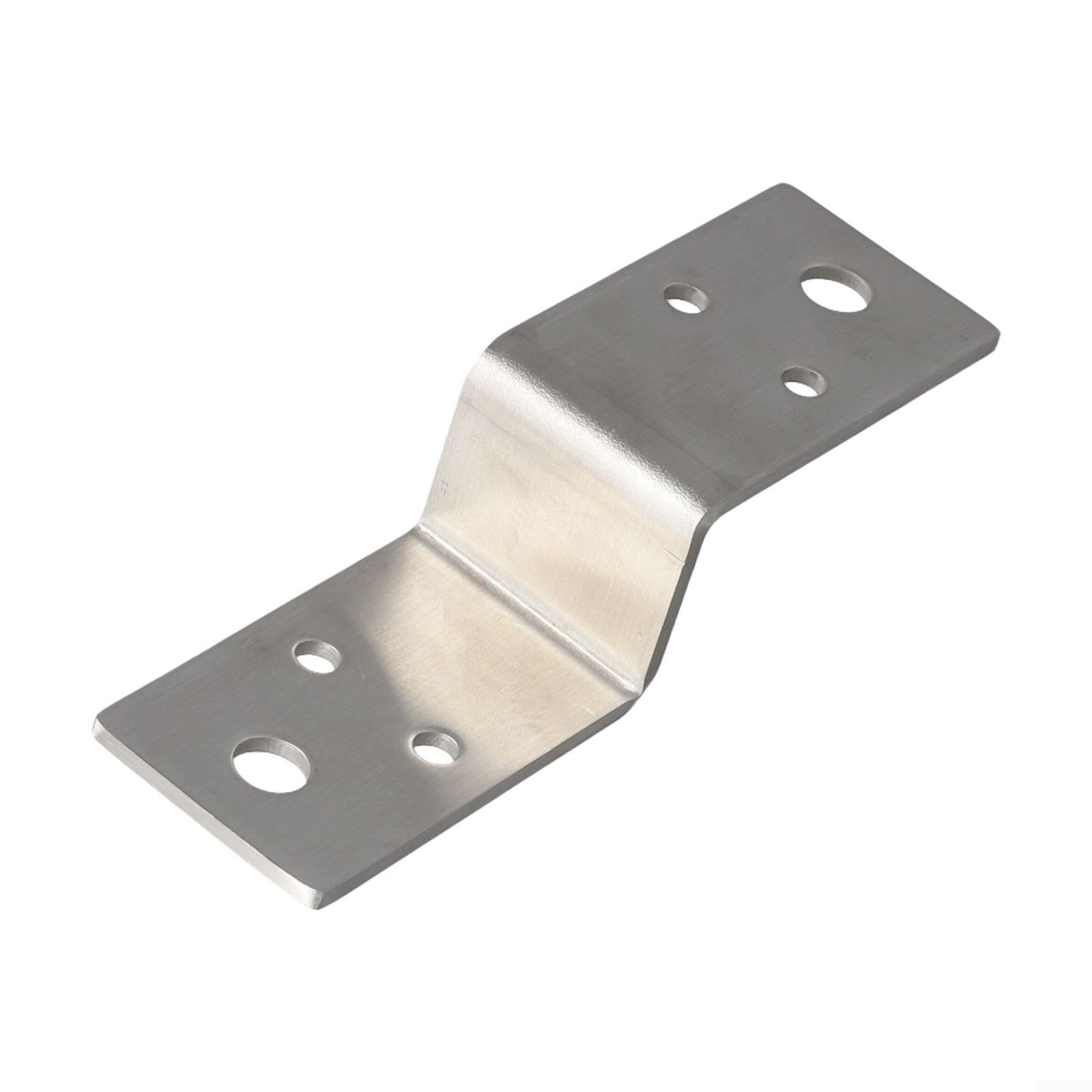 Zilimontt Robuster Z-Eckverbinder aus Metall, Winkeleisen, Z-Typ-Winkel zum Verbinden und Verstärken, Möbelwinkel, Gebäudewinkel flach (30 mm)
