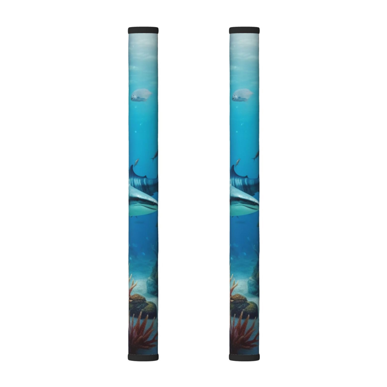 VGFJHNDF Refrigerator Door Handle Covers 2-Pack, Underwater World Printed Protect and Decorate for Fridge Ovens Dishwashers