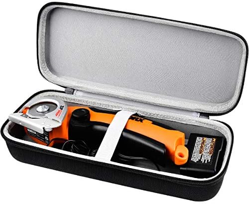 ALKOO Carrying Case Only- Compatible with WORX WX081L, for ZipSnip Cutting Tool, Fabric Cutter Storage Bag Rotorazer Saw Container, Mini Circular Saw Organizer Box