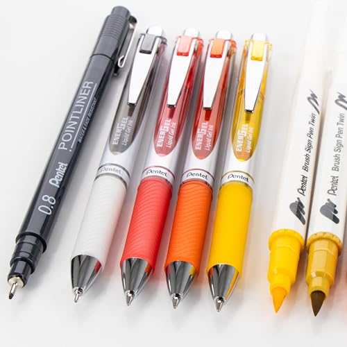 Kit de escritura y diario Pentel Carrie Walker Gratitude 14 piezas miniatura 4