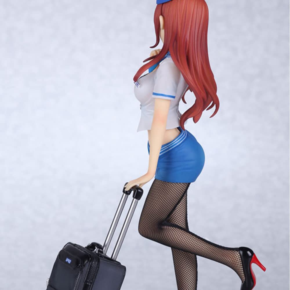 アテンダント　無修正 Amazon.co.jp: CA キャビンアテンダント ヨウコ エッチ フィギュア オリジナル キャラクター - 1/7 - ブルー エアライン  アニメ フィギュア ホームデコレーション グッズ 置物 : ホーム＆キッチン