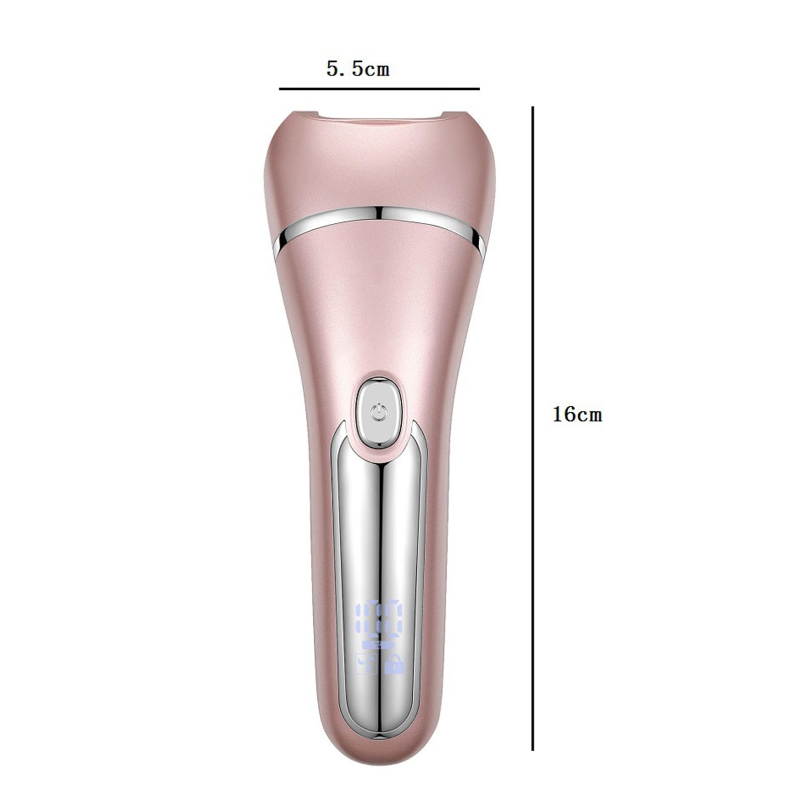 3 in 1 Electric Bikini Trimmer for Women Hair Groomer Painless Removal Non Allergenic Rechargeable Bikini Clipper with 3 Heads Pink