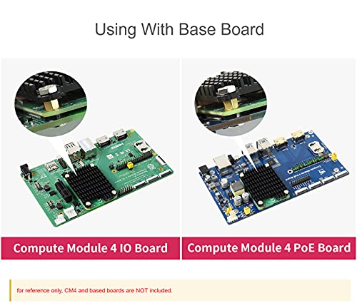Disipador de calor Waveshare CM4 aluminio para Raspberry Pi 5