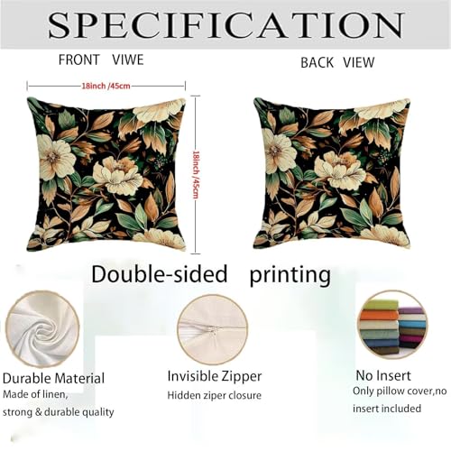 Housse coussin 65x65cm imperméable anti-tache double face lot de 2 - 5