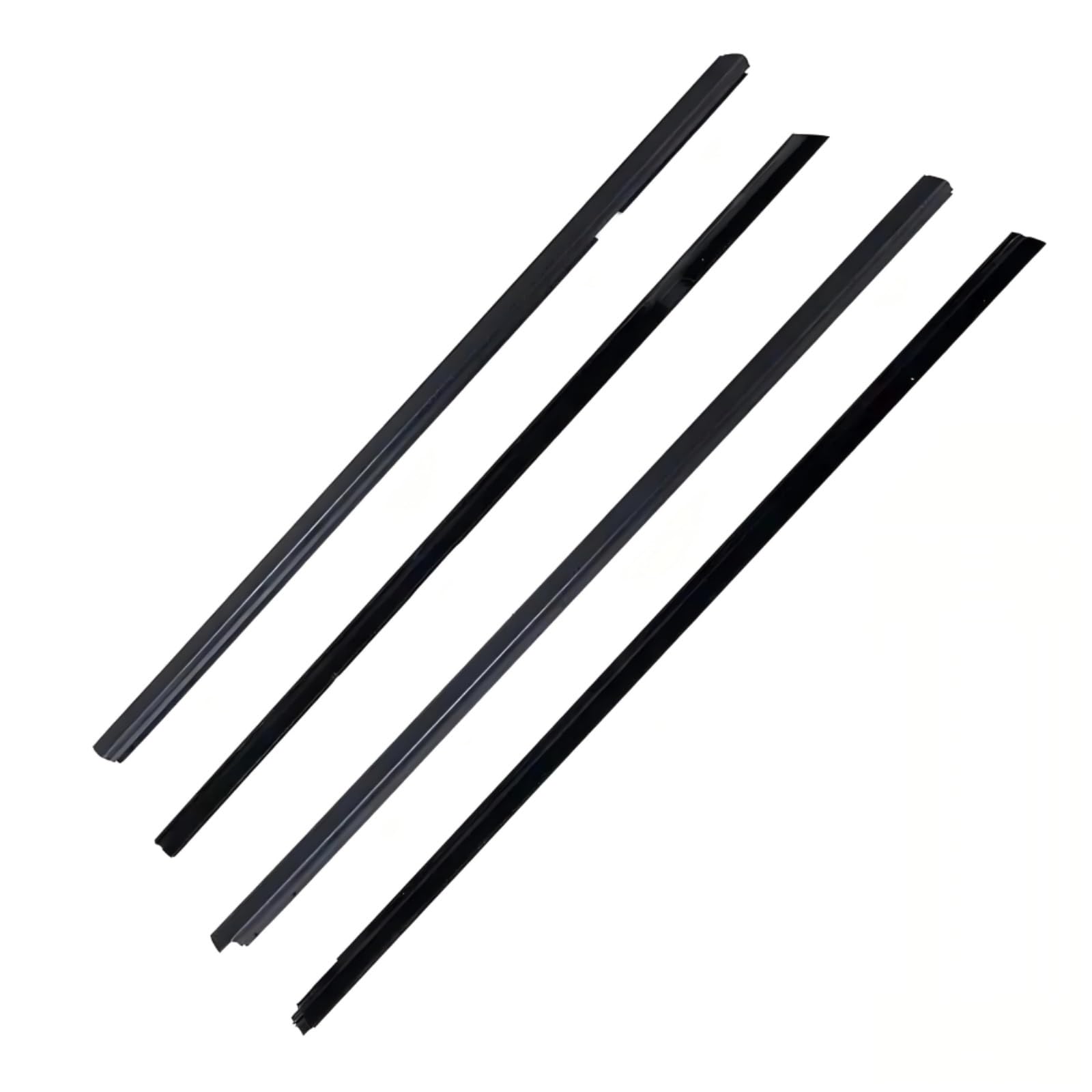 Hpzprpcew One Color 4Pcs Outer Windows Rubber Weatherstrip Door Sealing Belt Moulding Trim For Insight 2010 2011 2012 2013 2014