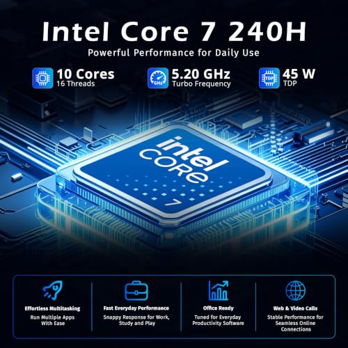 Image of Lenovo V15 Gen 5 15.6 inch FHD Business Laptop, Intel Core 7 240H, Intel Graphics, 32GB DDR5, 3TB Storage(2TB SSD+1TB Docking Station Set), Numeric Keypad, 720p HD Camera, Wi-Fi 6, Windows 11, Black