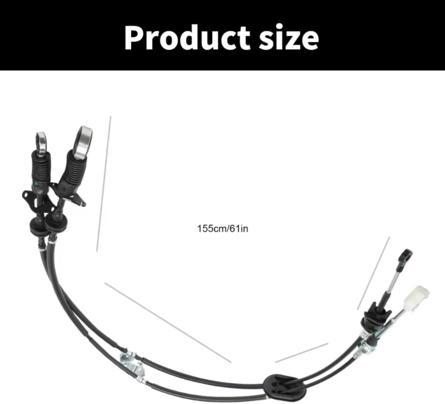 Manual Trans Lever Cable Compatible With K24 5/6 Speed Replacement Manual Transmission Cable Cord Suitable Reduce Shifts Resistance 54310-SDA-L02 54310SDAL02