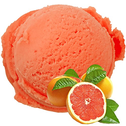 Blutorange Geschmack 1 Kg Gino Gelati Eispulver für Fruchteis Softeispulver Speiseeispulver