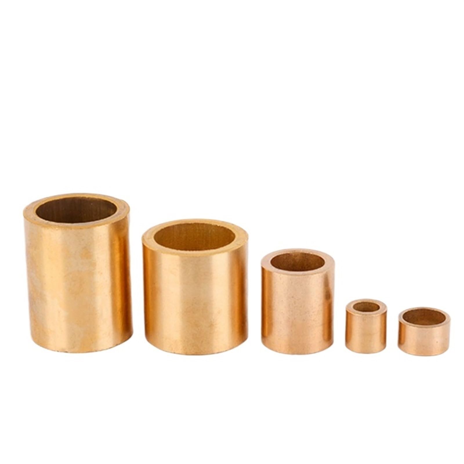 2/5 szt. średnica wewnętrzna 12 mm mosiężna tuleja proszkowa metalurgia łożysko olejowe tuleja miedziana odporna na zużycie tuleja prowadząca (12 x 14 x 12 5 szt.)