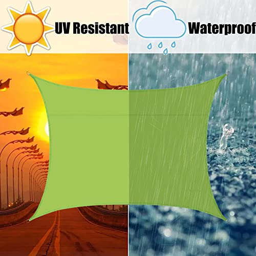 Voile d'ombrage imperméable anti UV contre pluie et soleil