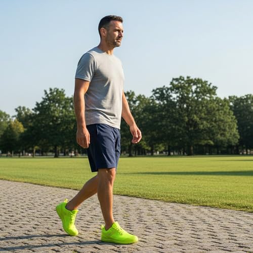 Image of ASITVO Wide Barefoot Shoes Men Gym Zero Drop Sole Minimalist Cross Trainer Width Toe Box Sneakers Grounding Knit No-Sew Upper TPU Toe and Heel Colorful