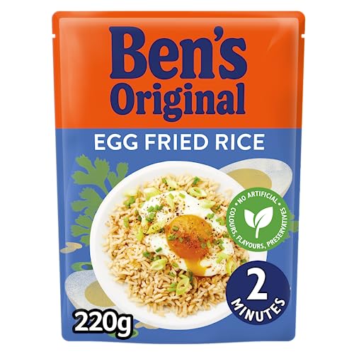 Bens Original Egg Fried Microwave Rice Pouch 220g