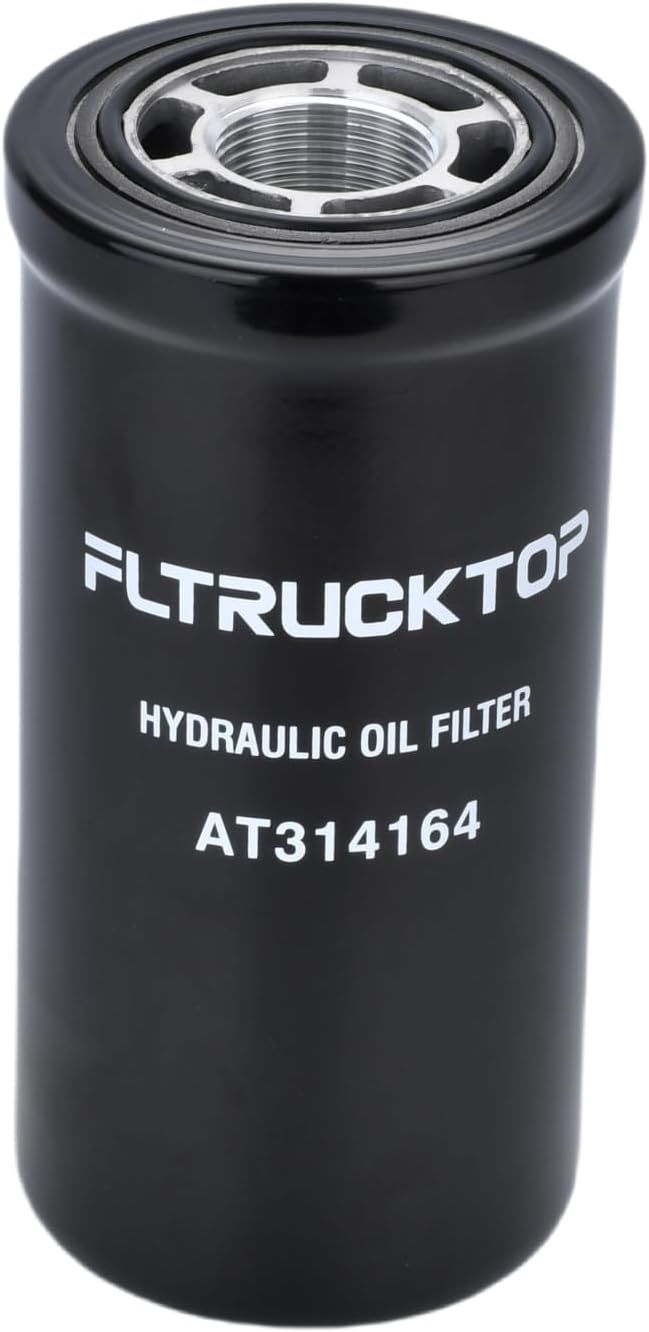 AT314164 Hydraulic Oil Filter for John Deere 240 250 280 317 320 CT332 New Holland LX465 LX485 LX565 C175 L140 Replace 89842392 P174552 BT8848-MPG 57404 85826021 MG9800633 M124541 KV12276