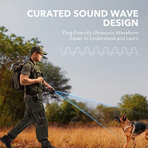 DOG CARE Dog Barking Control Device Dual Speakers 2-in-1 Ultrasonic Dog Training and Anti Barking Device, Rechargeable… - Image 5