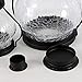 DICSVL Europeo del Hierro del Estilo Art Glass Candle Holder Creatividad Pueden...