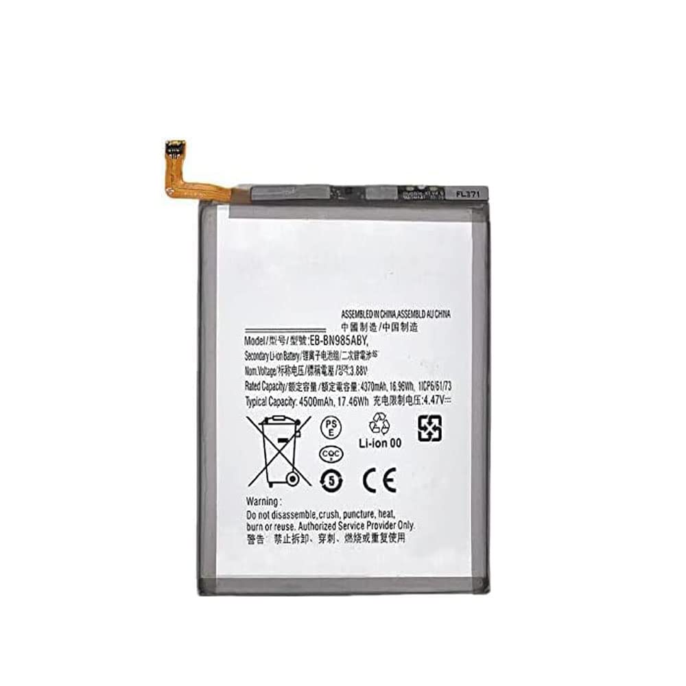 WXKJSHOP EB-BN985ABY Battery Replacement for Samsung Galaxy Note20 Ultra 5G SM-N986B/DS SM-N986B SM-N986U SM-N986W sm-n986n