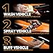 CERAKOTE® Platinum Rapid Ceramic Paint Sealant Spray - 14 oz. - 50 Wash Rating - Maximum Gloss & Shine – Extremely Hydrophobic – Unmatched Slickness - Ceramic Spray Coating