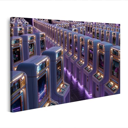 Toile design futuriste islandburner tableau de qualité