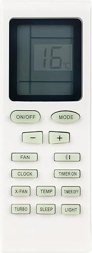 Miniatura 4 de YB1FA PERFASCIN - Control remoto de repuesto para aire acondicionado Samsung ARC-410 ARH-401 ARH-403 ARH-415/Gree YBOF YB1FA YB1F2 YBOF2