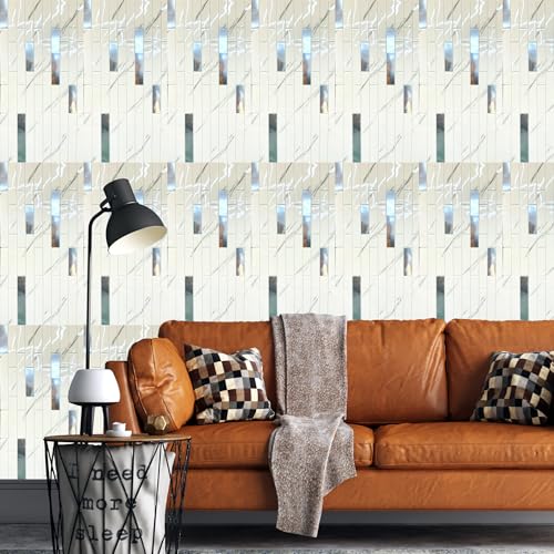 Image of JENY 3D Effect Stunning 3D Brick Wallpaper Self-Adhesive Waterproof PE Foam 3D Wall Panels Wallpaper Sticker for Bathroom, Living Room, and Home Decoration (5)