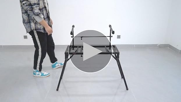 Amazon.co.jp: STRICH キーボードスタンド 2段 折りたたみ式 幅