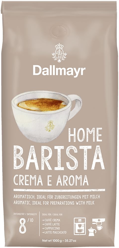 Dallmayr Home Barista Crema E Aroma 1.000g ganze Bohne