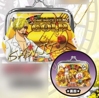 Amazon ワンピース フィルムゴールド がまぐち カジノver サンジ ナミ チョッパー アニメ 萌えグッズ 通販