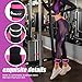 NEALFIT Ankle Strap for Cable Machine, Gym Ankle Cuff for Kickbacks, Leg Extensions, Glute Workouts, Booty Hip Abductors Exercise for Women and Men (Single, Pink)