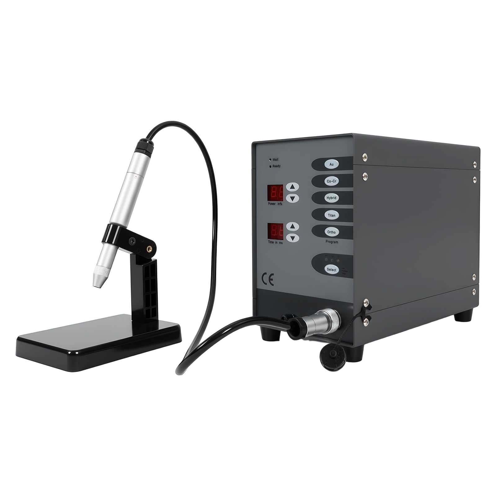 PunktschweißGeräT, 220V 100W Automatische PunktschweißMaschine Elektrisches Pulse Spot Welder Gold Silver SchweißMaschine Puls Argon SchweißGeräT FüR Schmuck-SchweißEn, Grau