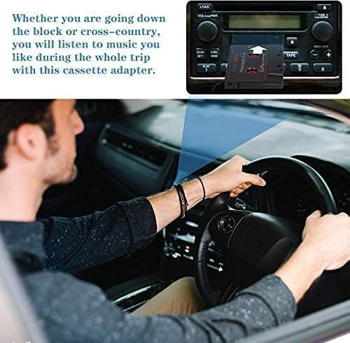 Miniatura 7 de DIGITNOW Casete de audio para automóvil a adaptador auxiliar, reproductor de cinta de cable de audio auxiliar de 0.138 in para teléfono