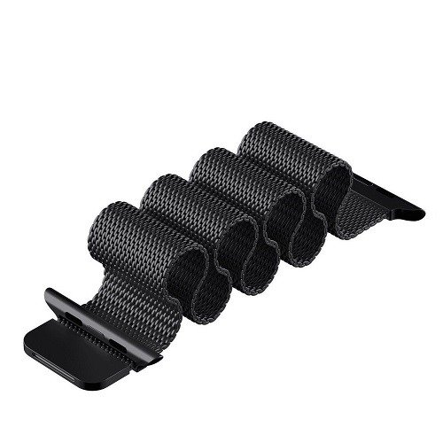 Pulseira Magnética Milanese Aço Preto Relógio Apple 42mm Série 1 2 3