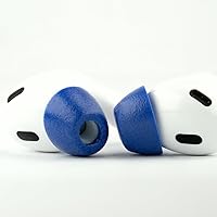 Vista 4 de Comply TrueGrip MAX Puntas de repuesto de espuma viscoelástica prémium para Apple AirPods Pro 1 y 2 Comodidad de larga duración, máxima