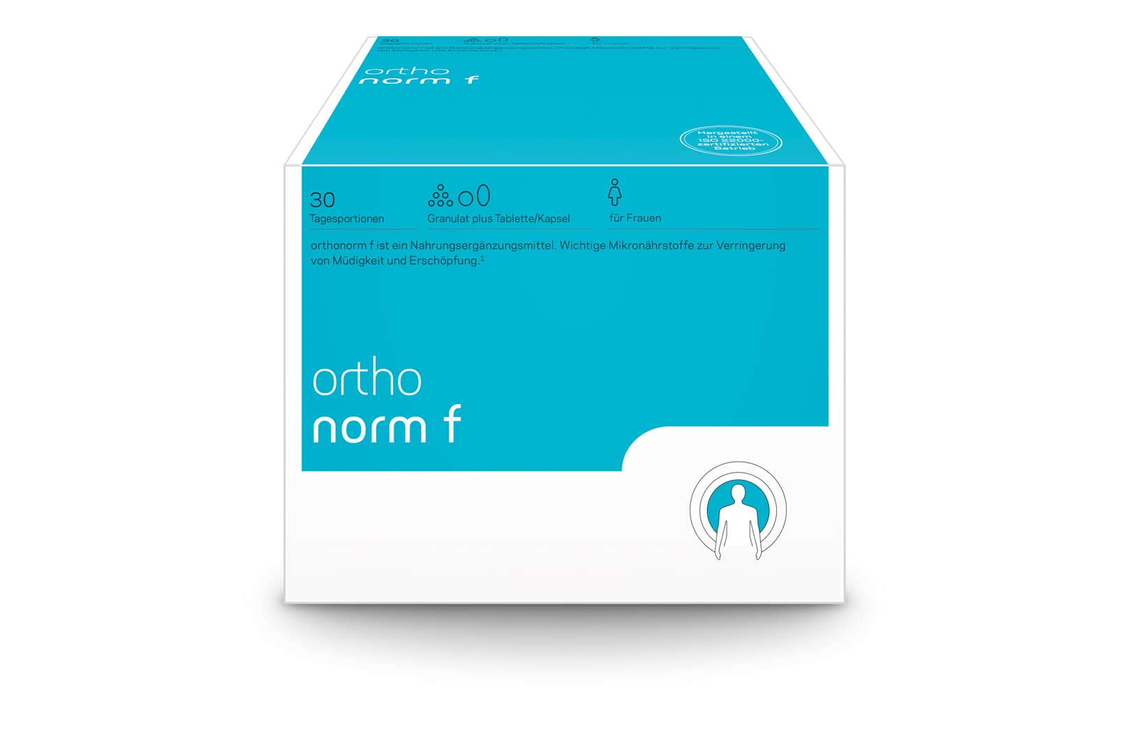 orthomed orthonorm® f (Granulat / 1 Kapsel / 1 Tablette) 30 Tagesportionen (30x16,2g = 486g)