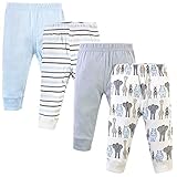 Hudson Baby Unisex Baby Cotton Pants and Leggings, Royal Safari, 5 Toddler