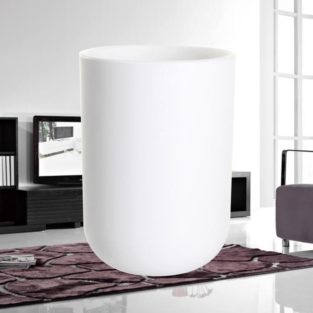 RORPOIR Elegant Pp Mouthwash Cup Reusable Beverage Cup Japanese Style Bathroom Tumbler for Toothbrush Storage