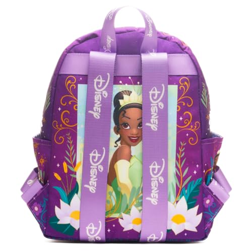 Princess and the Frog Mini Backpack for Girls - Bundle with 13" Tiana Mini Bag Plus Water Bottle | Disney Princess and the Frog Backpack Purse for Kids, Girls3