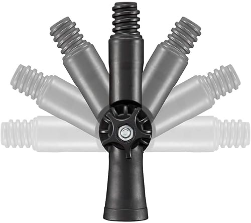 Adaptador de ángulo giratorio para poste de extensión roscado (1)